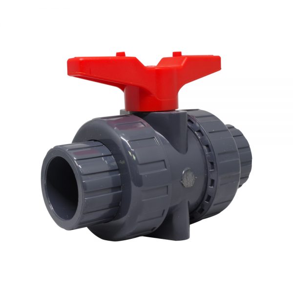 1” PVC Ture Union Ball Valve - Socket End